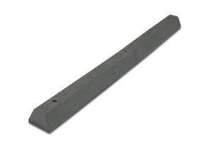 Grey "Moulded" Rubber Parking Curb