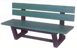 Image of Standard Bench in Green color